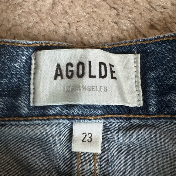 Agolde Riley Shorts Size 23 - Picture 2 of 3